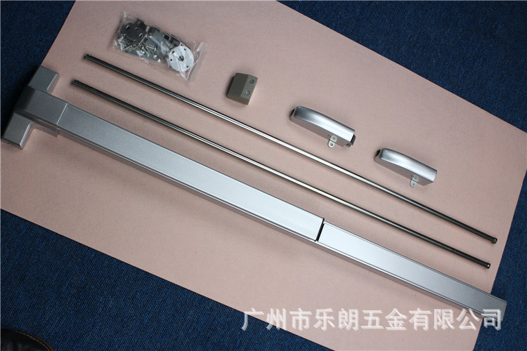樂(lè)朗五金RDA-32C 平推式天地插銷(xiāo)型逃生推杠鎖